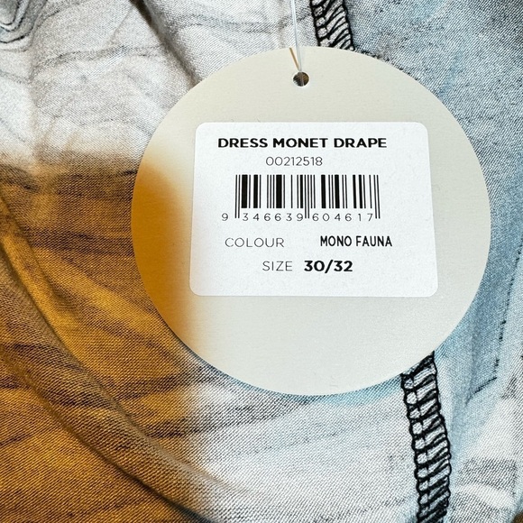 Zim & Zoe Monet Drape Dress size 30W/32W - Picture 7 of 9